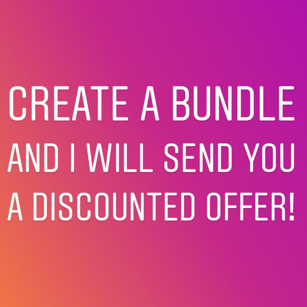 🔥Bundle and get sent a discounted offer🔥